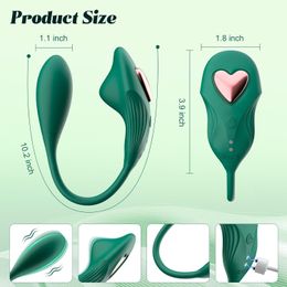 (Huevos/balas de productos para adultos Fábrica Mujeres que usan amor Vacación de huevos Vibration Vibration Heart con vibración Sexo Sex Toys Vibrator