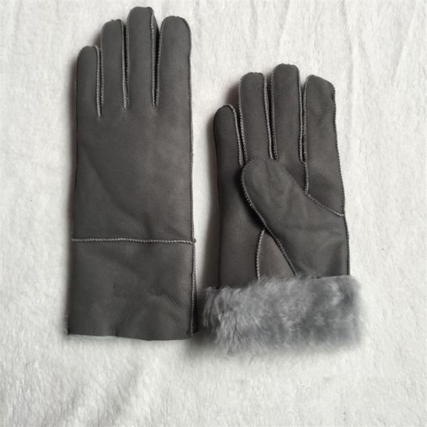 - Guantes de cuero casuales de moda para mujer de alta calidad Guantes térmicos Guantes de lana para mujer en una variedad de colores2853