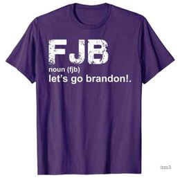 -Mes T-shirts laisse aller Brandon Définition T-shirt T-shirt politique Anti libéral Tops PRODUCTS PROPRIMISATIONS IXSR