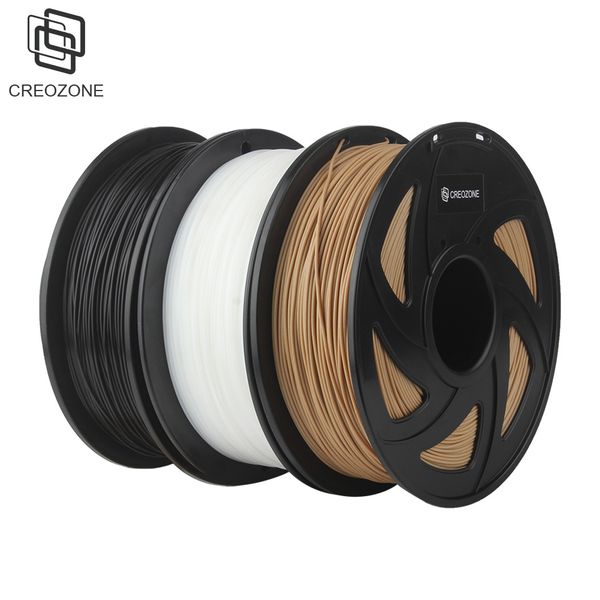 (Paquete de 3) Freeshipping Premium Plastic Filament para impresoras 3D PLA + ABS + Wood / PetG / TPU / Nylon / PP / PC / ASA / Fibra de carbono / Resplandor en la oscuridad