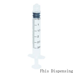 Mélange de soluté de seringue 3cc/3ml, pour laboratoires scientifiques et distribution de seringues industrielles à usages multiples sans aiguille, paquet de 50