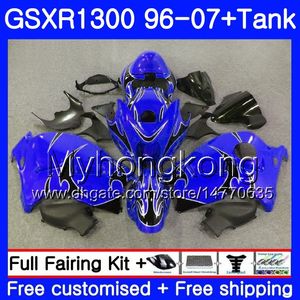 + Tanque para SUZUKI GSXR1300 Hayabusa 96 97 98 99 2000 2001 333HM.239 Negro Azul GSX R1300 GSXR 1300 1996 1997 1998 1999 00 01 02 Carenados