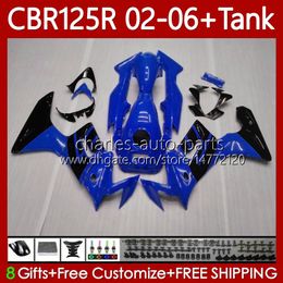 + Tank OEM-VALERINGEN VOOR HONDA CBR 125R CBR 125 R CC CBR125R 2002 2003 2004 2005 2006 Lichaam 124NO.110 Zwart Blauw CBR-125 CBR125RR 02-06 CBR-125R 125CC 02 03 04 05 06 Carrosserie