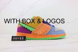 (Met doos 10 dagen levertijd) 2024 What The Grateful Dead SB Hardloopschoenen Heren Dames Blauw Groen Oranje Roze Sport Sneaker dhgate