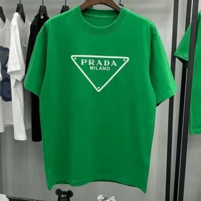 

M-4XL Designers t shirt TOPS TEES Women's men's sweat T-Shirts Embroidery hoodies pants Prada polos prad style1