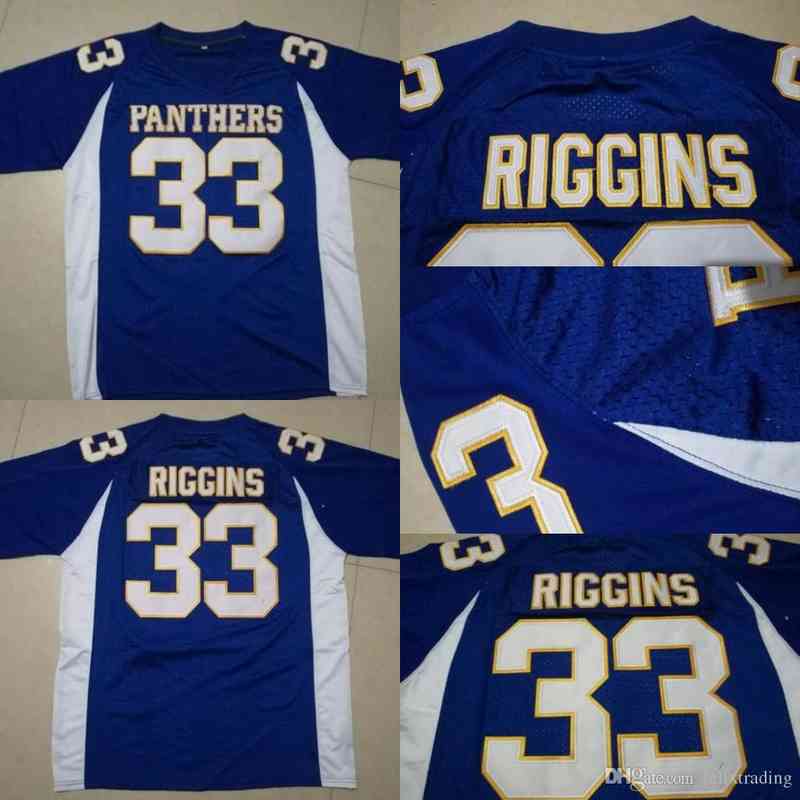 Camisas do filme Friday Night Lights Tim Riggins 33 Dillon School Football Jersey costurada masculina