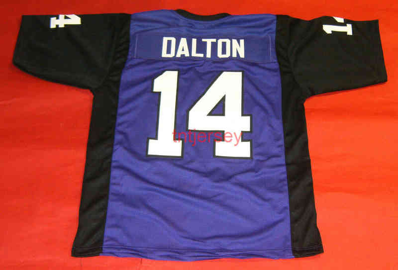 Mit CHEAP ANDY DALTON CUSTOM TEXAS CHRISTIAN HORNED FROGS JERSEY TCU STITCHED aggiungi qualsiasi numero di nome