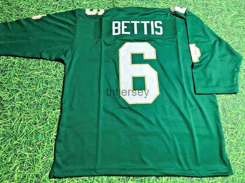 MIT Billiga anpassade Jerome Bettis Custom Jersey Gerrn Stitched Lägg till valfritt namnnummer