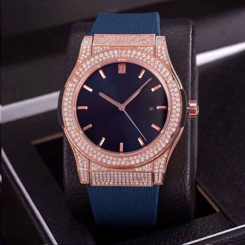 Classic design sky blue face dial High quality men's watch waterproof AAA watch popular sales