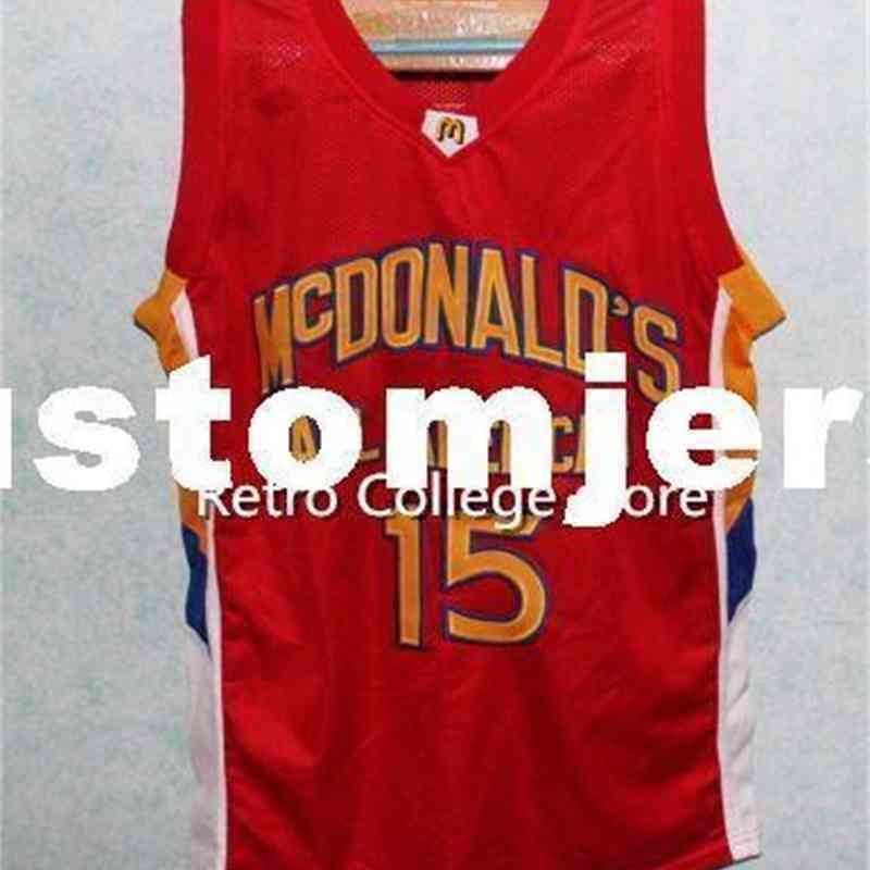 #15 Bke Gryphon Dolphins Mcdonald All American High Quality Basketball Jersey Retro Top Stitched Sewn Customise An S-6xl Vest Jerseys vest