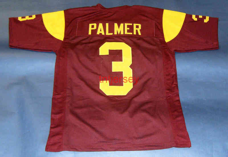 Mit cheap custom CARSON PALMER USC TROJANS THROWBACK JERSEY SOUTHERN CAL STITCHED add any name number