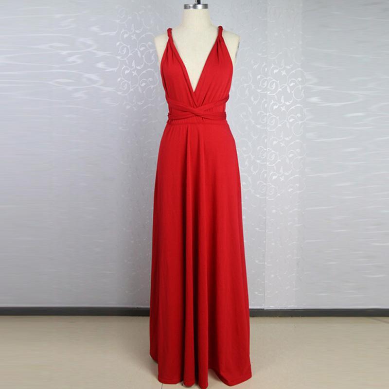 red maxi dress canada