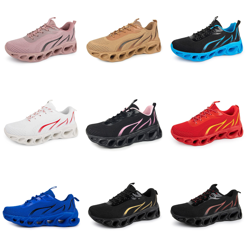 men GAI women running shoes black white yellow purple mens trainers sports red Brown Breathable platform Shoes outdoor Two TR