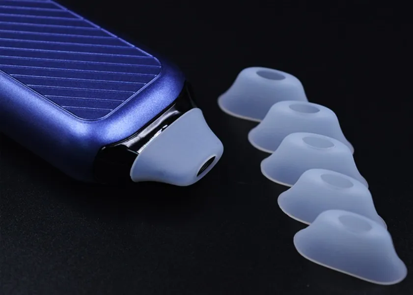 disposable testing mouth cover 20 sizes for different disposables cigarette tips rubber cap dustproof tester ZZ