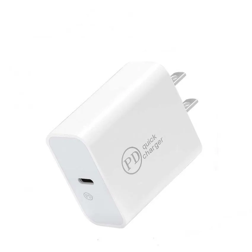 OEM Quality Type C USB PD 12W Chargers Fast Charging USBC EU US Plug Adapter Mobile Phone power delivery Quick 20W iPhone Charger LL