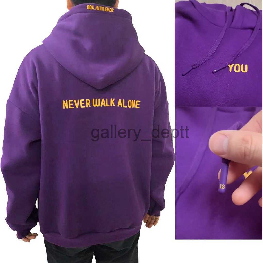 Mens Hoodies Moletons KPOP BANGTAN Algodão Hoodie JIMIN Com Você Nunca Ande Sozinho O Mesmo Moletom Mens Mulheres Plus Size Estilo Coreano Solto Streetwear C J230914