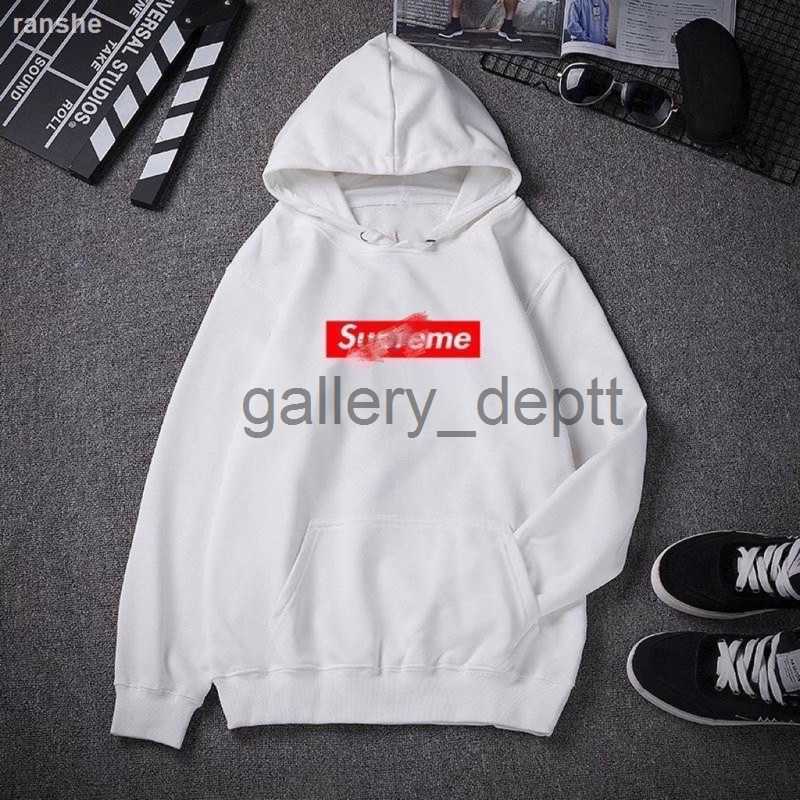 Men's Hoodies Sweatshirts SG ready stock unisex Red white hoodie cotton outwear long sleeve trend plus size chinese new year wear casual J230914