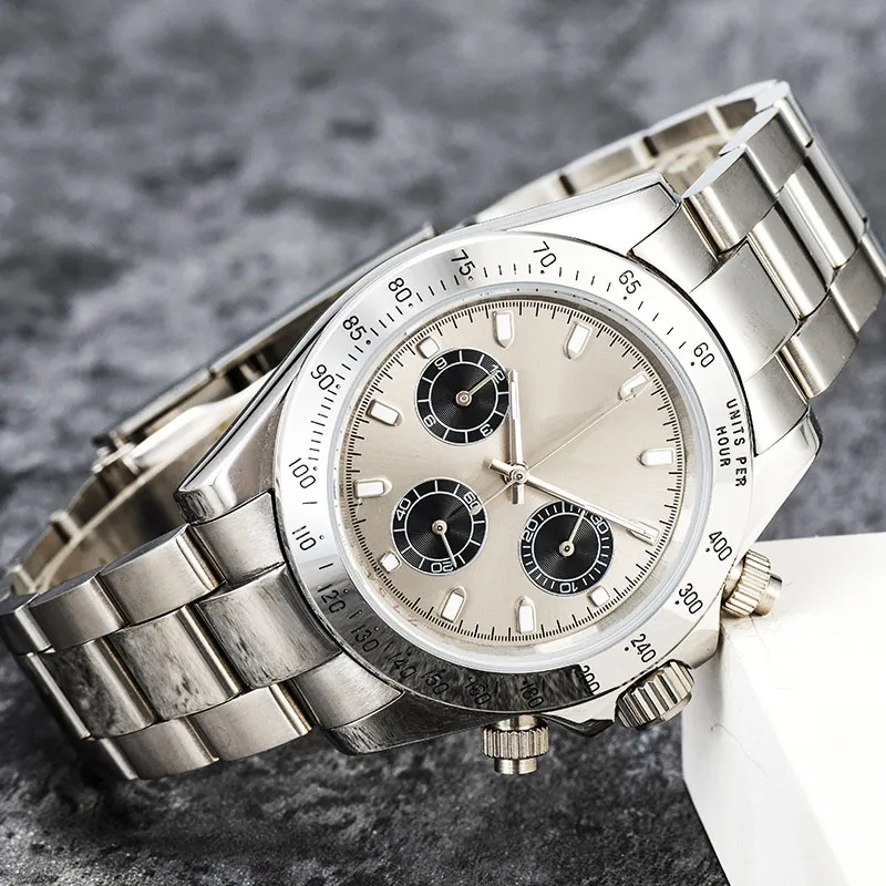 Женские мужские наручные часы Daytonas Дизайнерские автоматические механические часы Высокое качество 41 мм Бутик со стальным ремешком Дизайнерские часы для мужчин