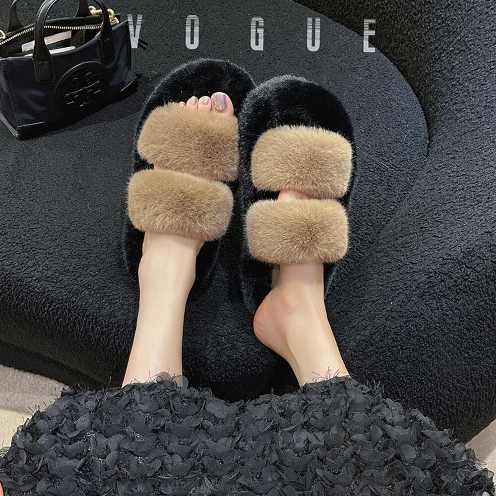 Thick Shoes Winter 2023 Dayou Shoes Plush Women's Sole Industry Cotton Slippers, Plush Shoes, Home Slippers , sku china factory