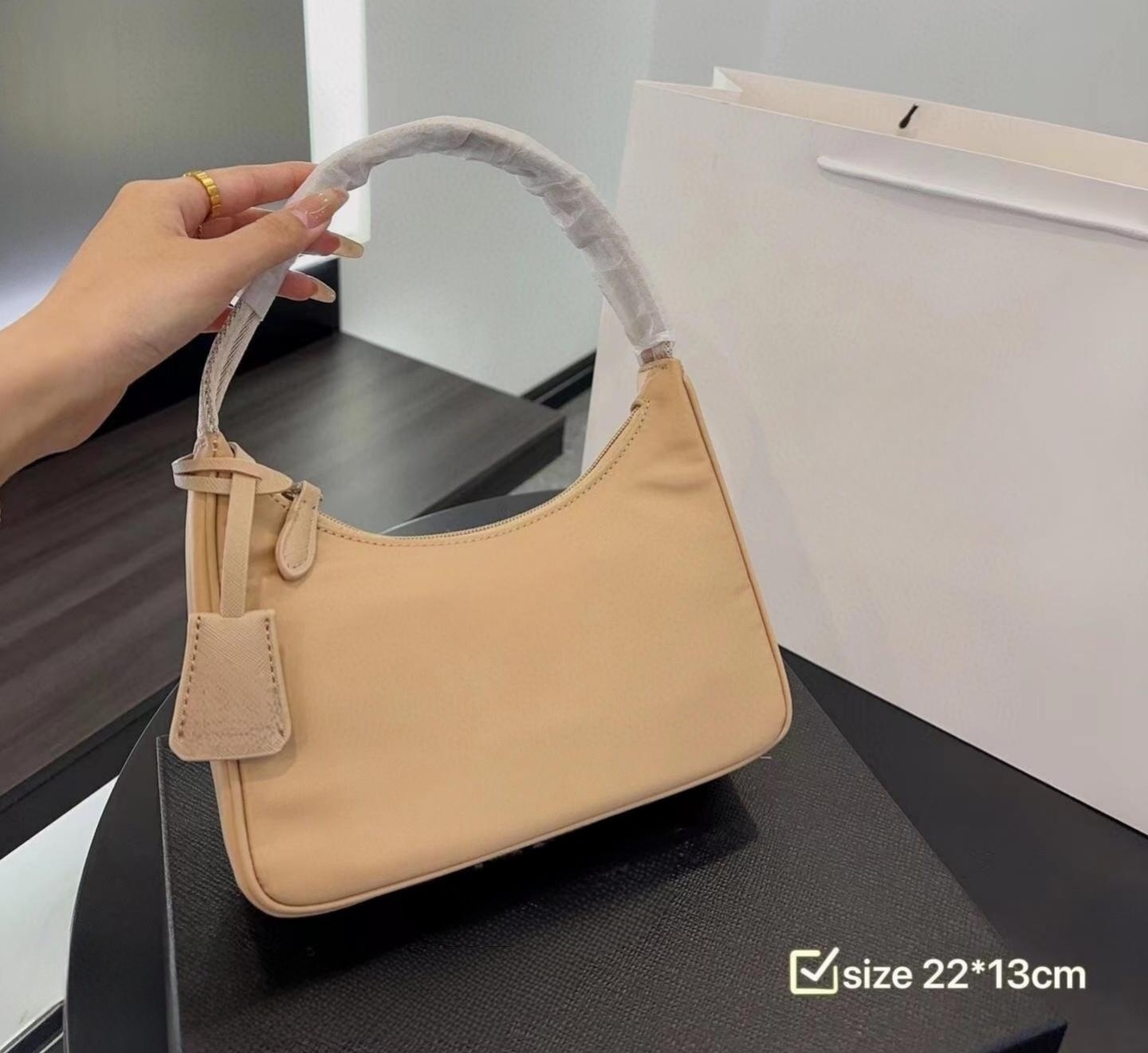 Designer-Handtasche, Hobo-Schulter-Umhängetasche, Designer-Handtaschen, günstige grüne Nylon-Lederketten, modische Taschen für Damen