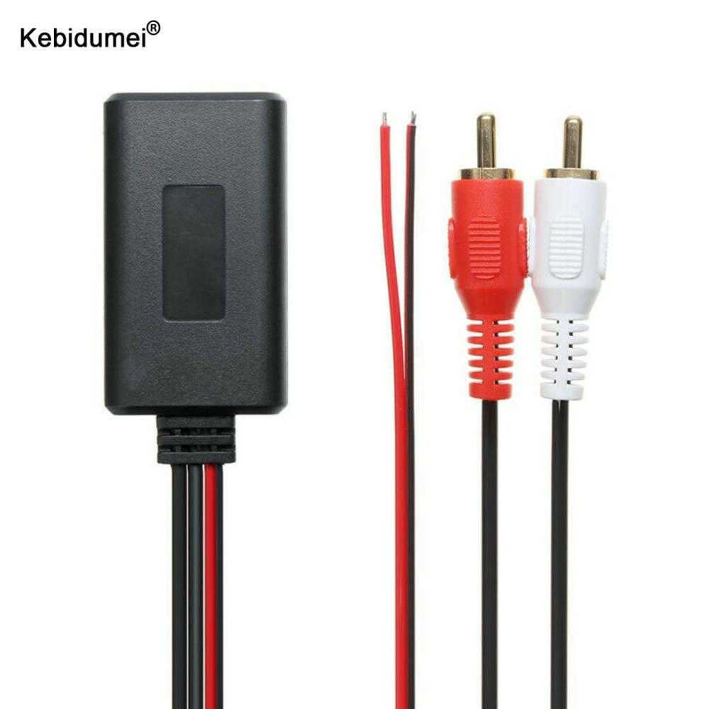 Car Car Wireless Bluetooth Cable Adapter Receiver Aux Hifi Sound Quality Music Audio Stereo Receiver for 2rca Interface Audio Line