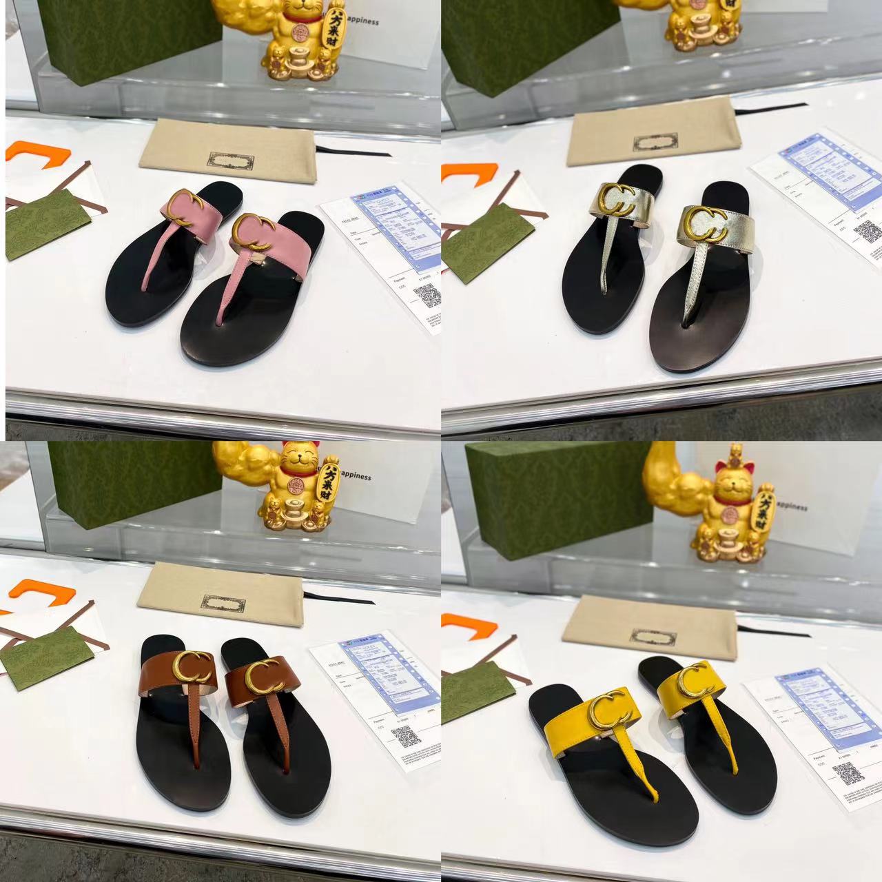 Designer Women Hook Buckle Andloop Slingback Platform Summer Slippers Women's Sandals with Box 52155 's 57866