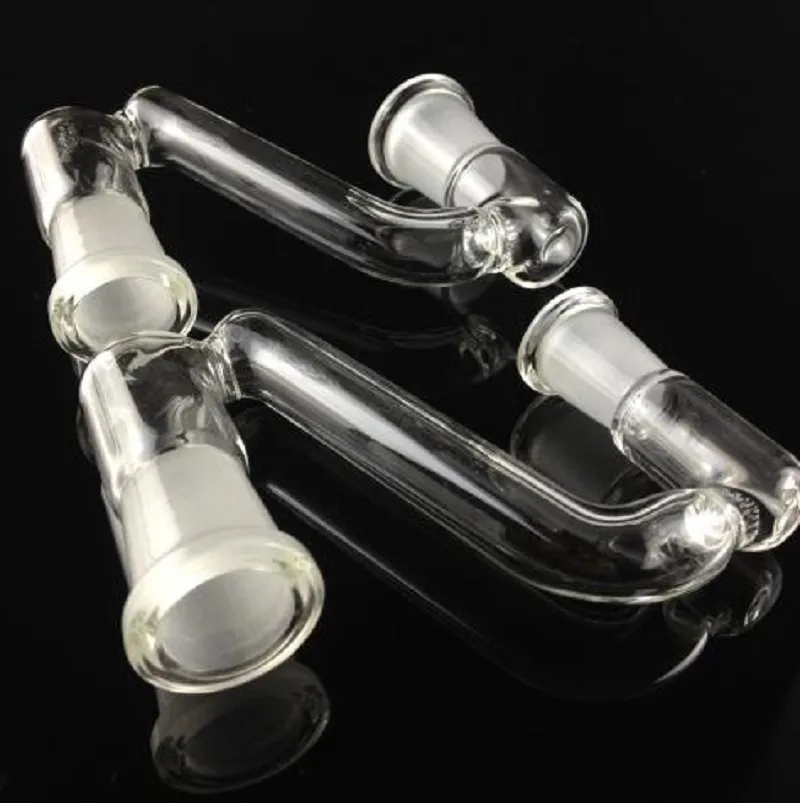 14,5 mm auf 18,8 mm weibliches Drop-Down-Glas-Adapter-Konverter-Verbindungsstück für Glas-Bong-Glas-Bubbler und Aschefänger-Glasraucher 12 LL