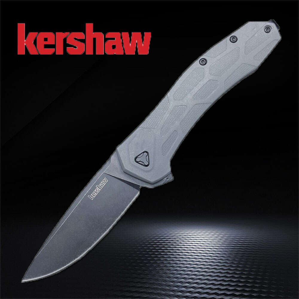 Kershaw 2042 faca dobrável de bolso com rolamento de esferas, lâmina d2, alça de fibra de nylon, acampamento ao ar livre, caça, ferramentas táticas