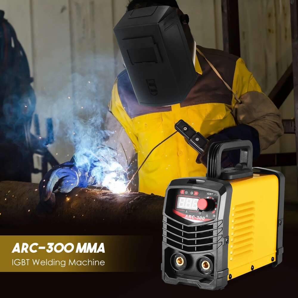 300A Arc 220V/110V IGBT LCD Hine Inverter Welder for DIY Welding Electric Working