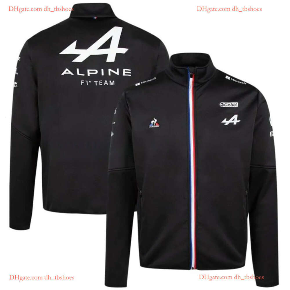 2023 New Alpine Team F1 Jacket Formula One Hoodie F1 Clothers Spring and Autumn Zipper Sweater