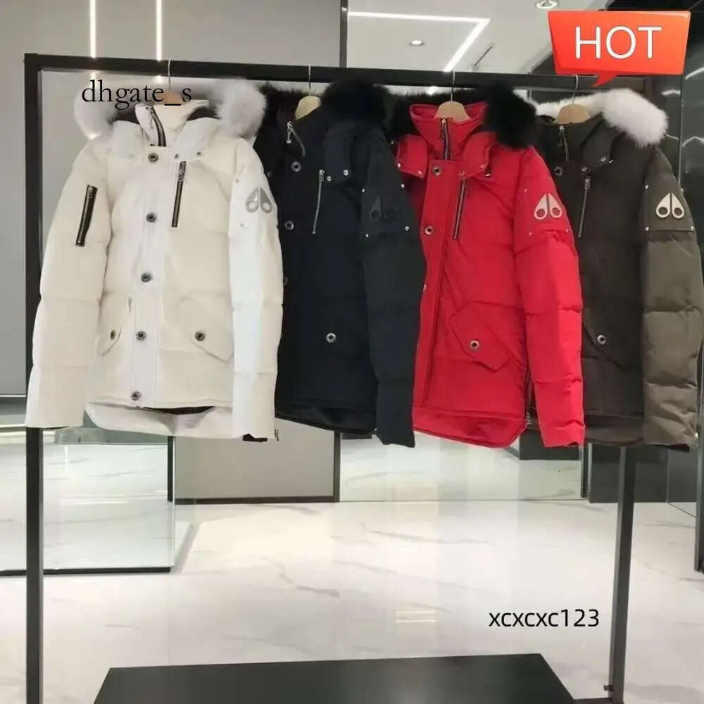 Moose Canadas Gooses Jackets Men Puffer Knuckle Duck Women norrut ansiktsjackan Trapstar Jacke Mens Coat Ducks