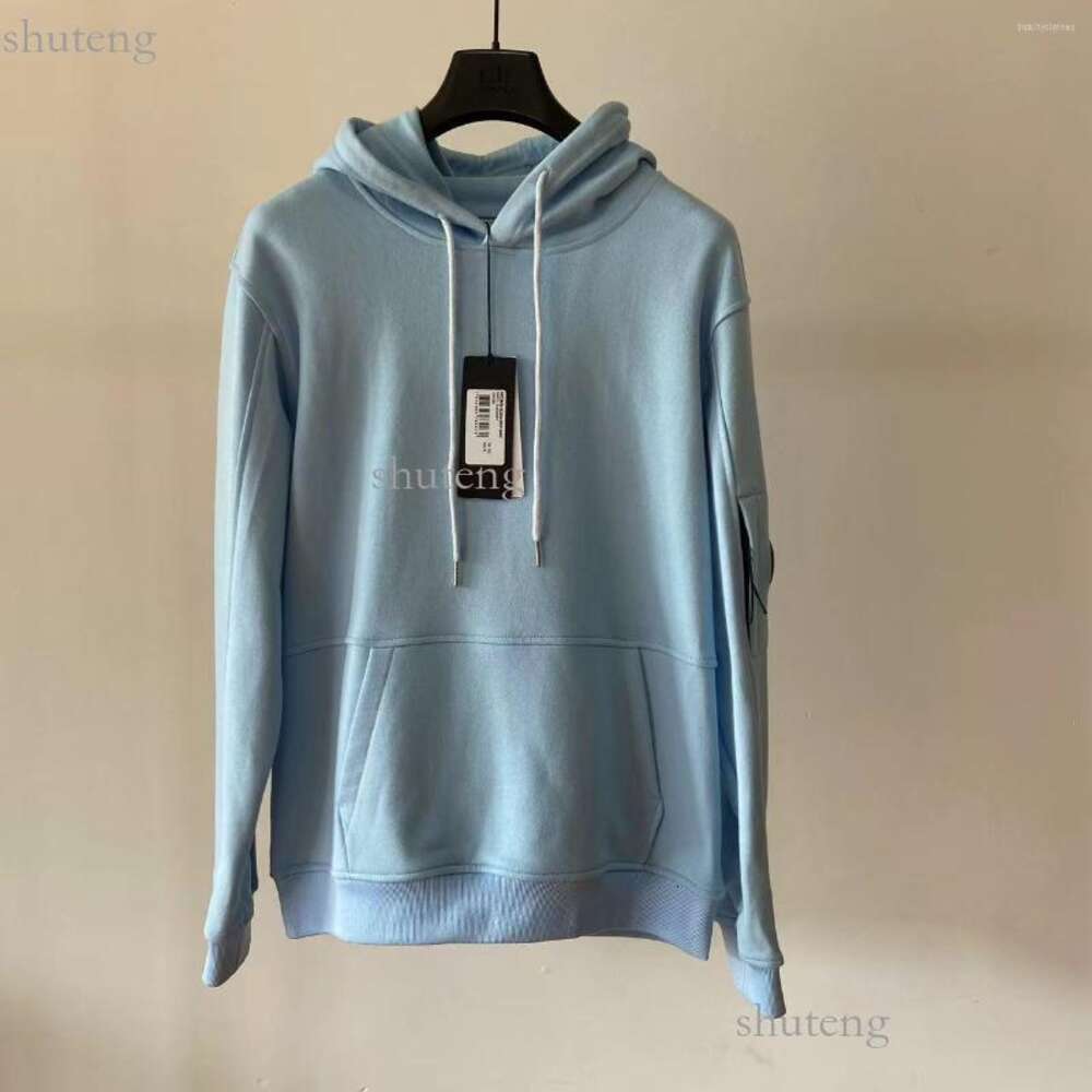 Mens Hoodies Sweatshirts Autumn Women's High Quality Cotton Top Terry Material 2023 Cp Companies Compagnie Comapnies 936