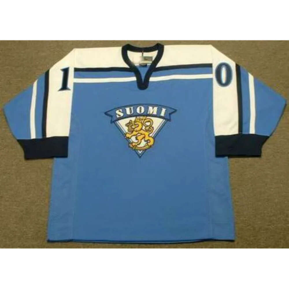 1998 GH ESA TIKKANEN Team Finland Hockey Jersey JARI KURRI MIIKKA KIPRUSOFF MIKKO OLLI JOKINEN SAKU KOIVU TEEMU SELANNE TEPPO NUMMINEN rare