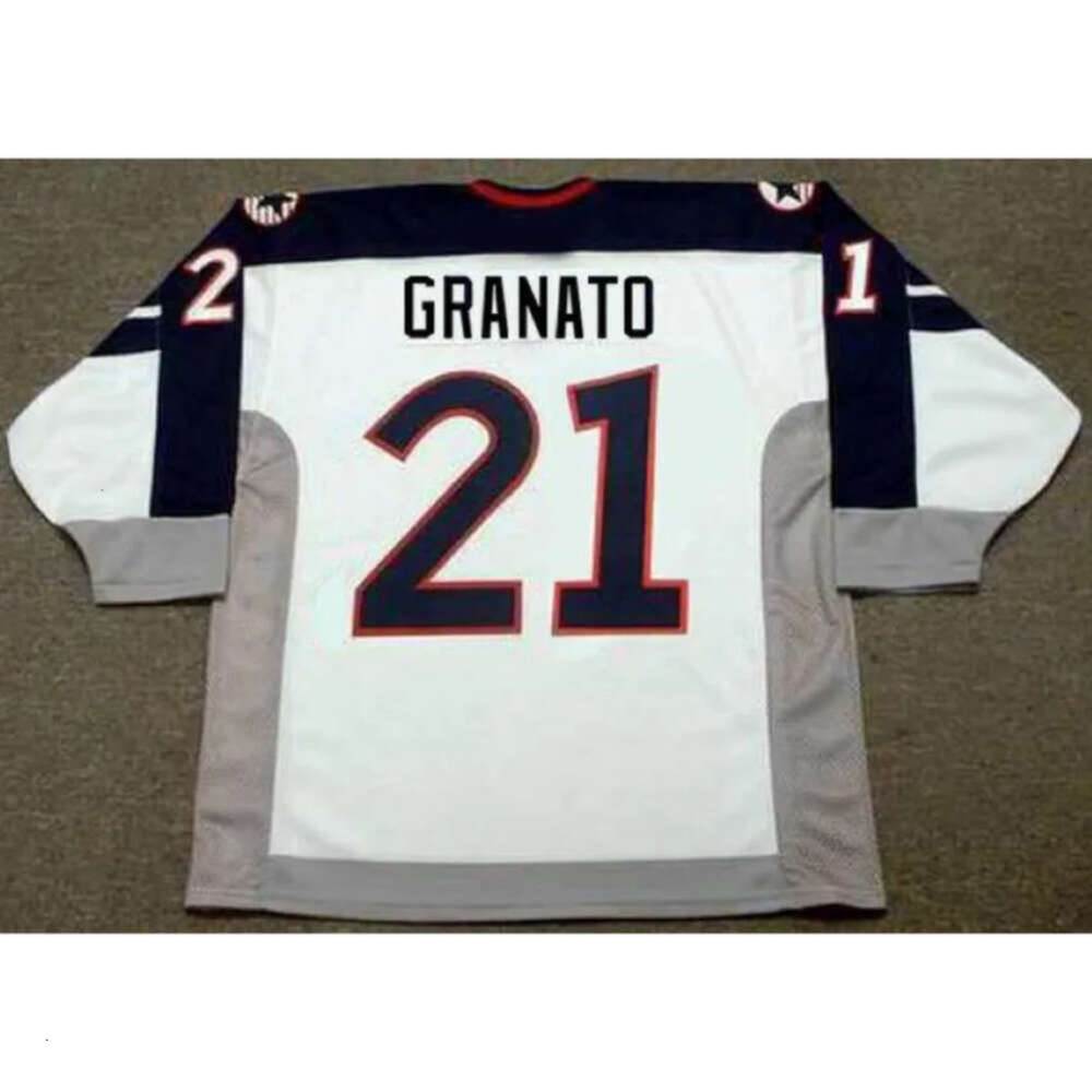 Leetch 1998 Gh Brian Team USA Hockey Jersey Keith Tkachuk Jeremy Roenick John Leclair Mike Mike Richter Chris Chelios Cammi Granato Brett Rzadki