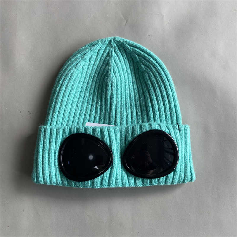 Designer Scarf Beanie Cp Hat Beanieglasses Beanie Men's Cp High Quality Knitted Hat Wool Ribbed