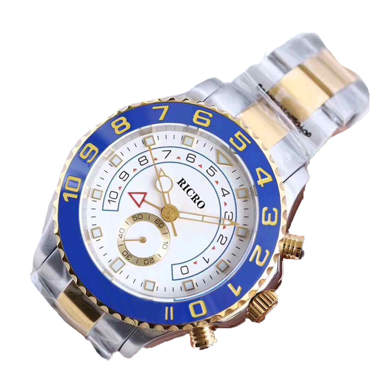 AAA Montre de Luxe Wrist Watch Automatisk Yachtmaster 2813 Movement Ceramic Bezel Precision 40mm 904L Rostfritt stål Vattentät handled