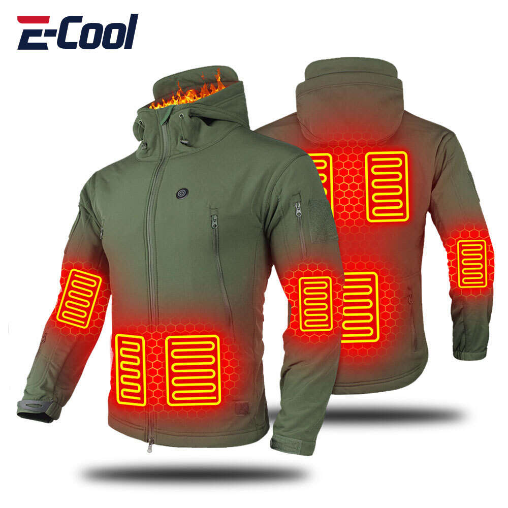 Winter Jackets For Men Heated Jacket Women S Autumn Hooded Windbreaker Tactical Hunting Hiking Camping Warm Ski Clothes