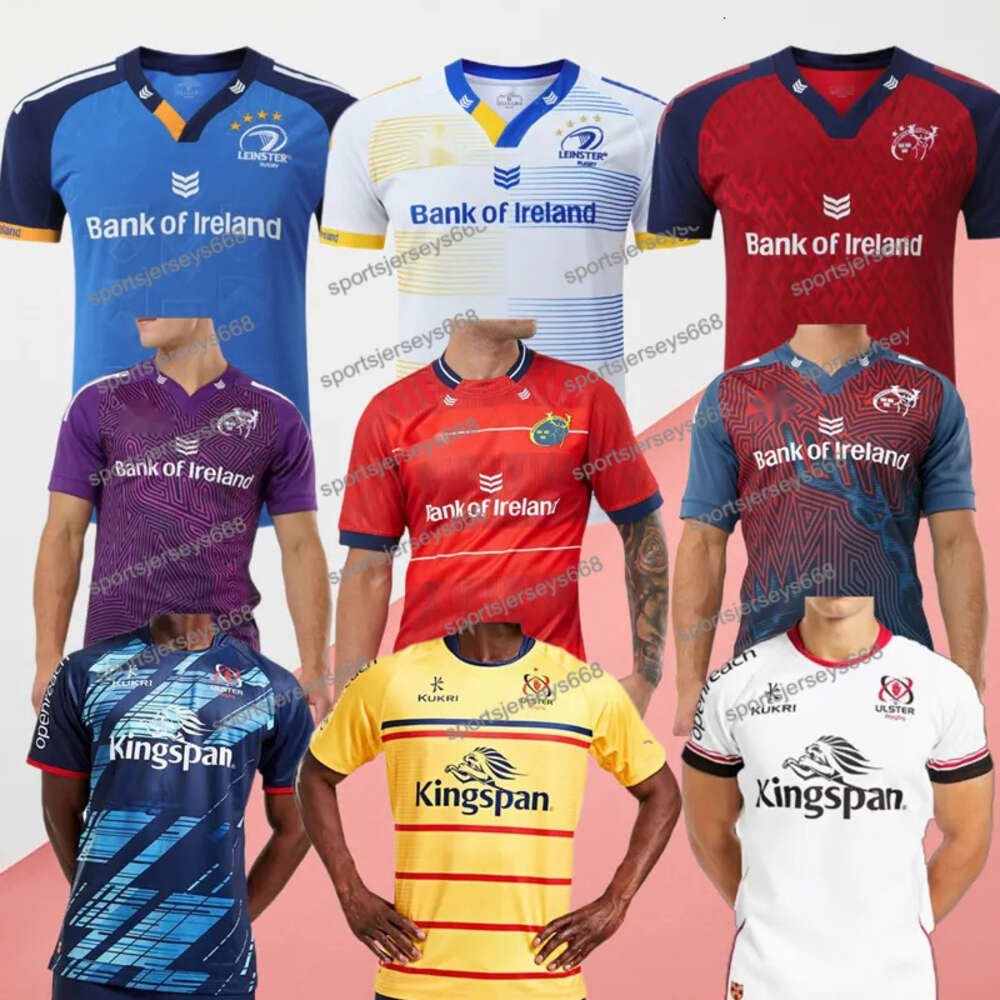 2023 Irland Ulster Leinster Rugby Jersey Signature Edition Champion Joint Version 23 24 Herren Munster City Team Polo Rugby Shirts