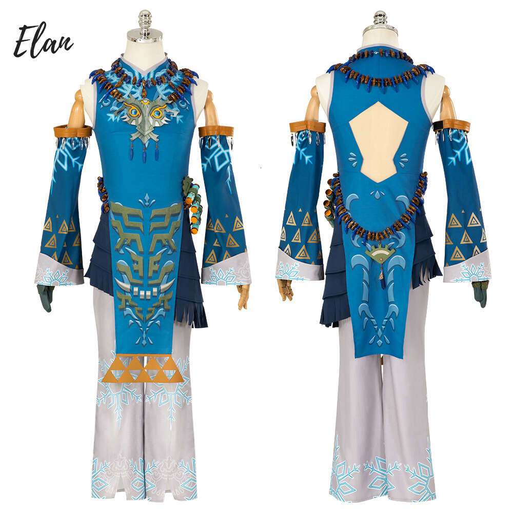 New Link Frostbite Cosplay Costume Zelda Link Frostbite Armor Outfit Disguisement Halloween Comic Con Customes Man Custom Sizecosplay