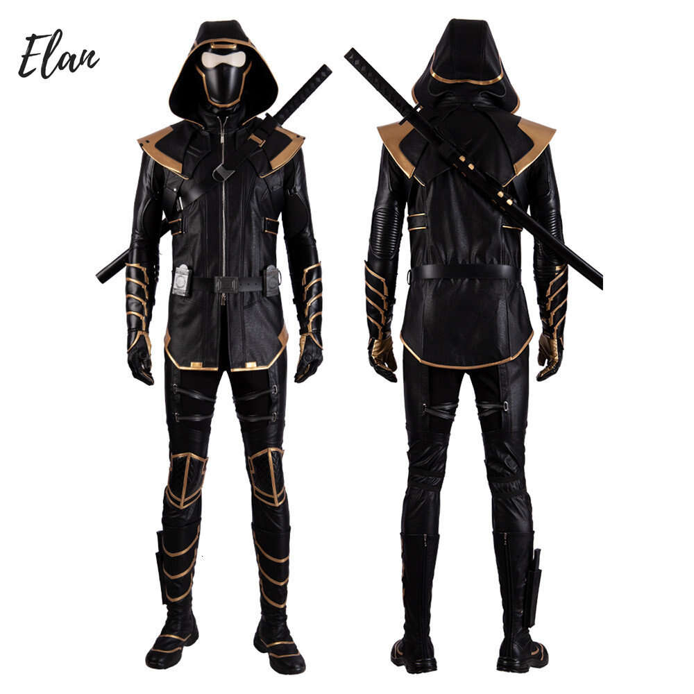 Ronin cosplay traje clint ronin traje para adultos tamanho personalizado trajes de halloween roupa com bootscosplay