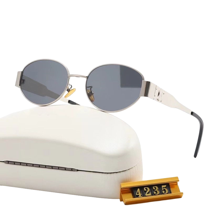 Solglasögon designer designer solglasögon kvinna polariserad solglasögon vintage krökt metall modemärke som driver strandglasögon lunetter anbud