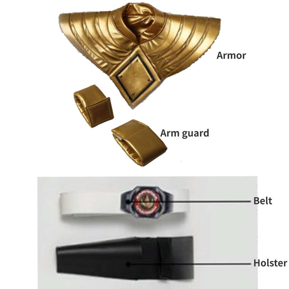 Green Cosplay Armour Arm Guard Belt Holster Accessoriescosplay