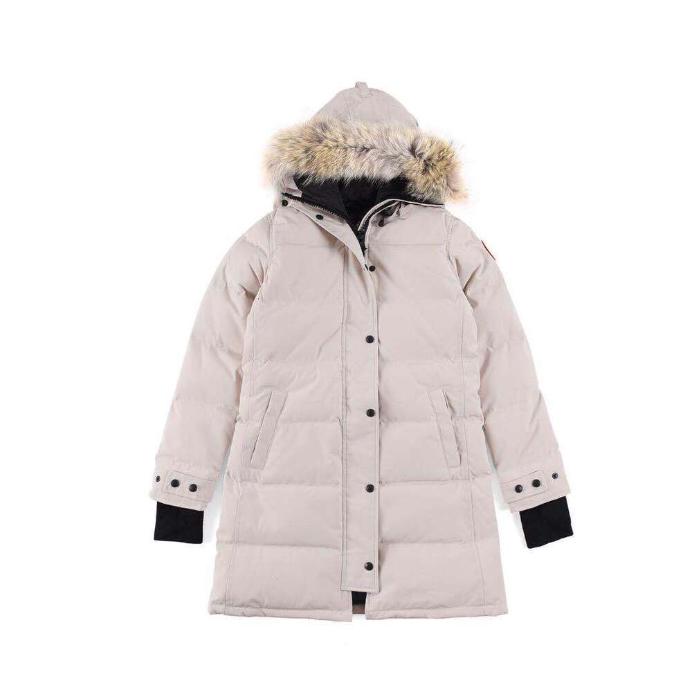 Puff Designer Canadense Ganso Meados Comprimento Versão Puffer Down Womens Jacket Down Parkas Inverno Grosso Casacos Quentes Mulheres À Prova de Vento Streetwear58