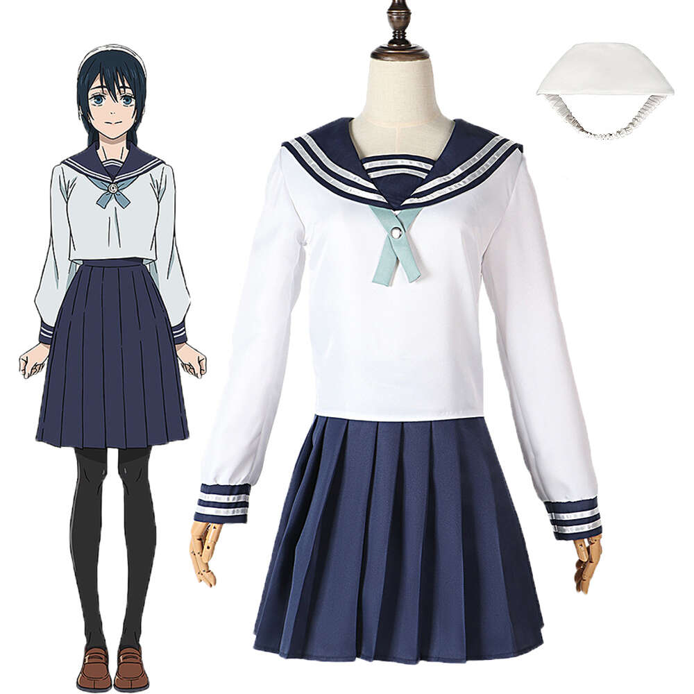 Anime Jujutsu Kaisen Amanai Riko Cosplay Costume Women Adult Sailor Suit Girl School Uniform Jk Halloween Party