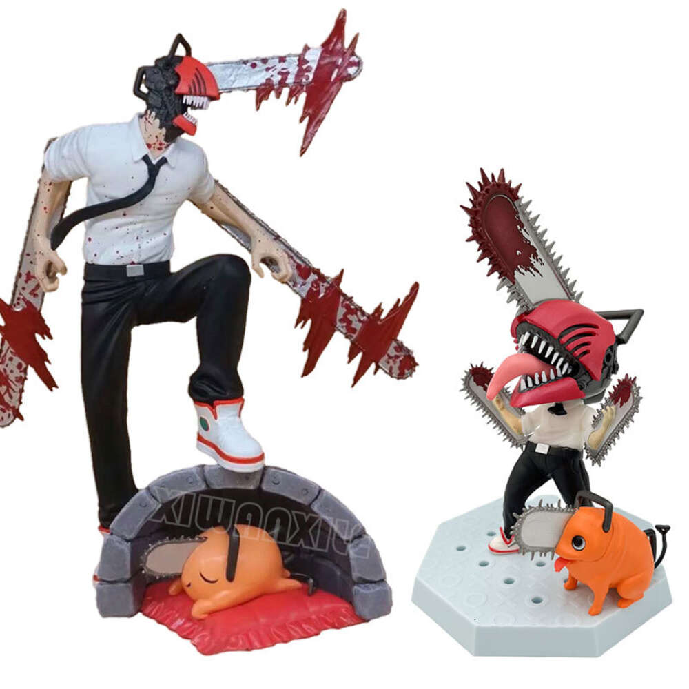 Mascot Costumes 16cm Chainsaw Man Denji Anime Figure Denji/power Action Figure 1560 Chainsaw Man Denji Figurine Adult Collectible Model Doll Toy