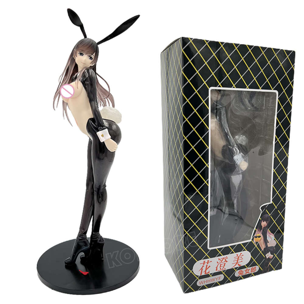 Mascot Costumes 42cm Native Binding Kasumi Bunny Anime Girl Figure Creators Opinion Binding Kasumi Action Figure Collectible Model Doll Toy Gift