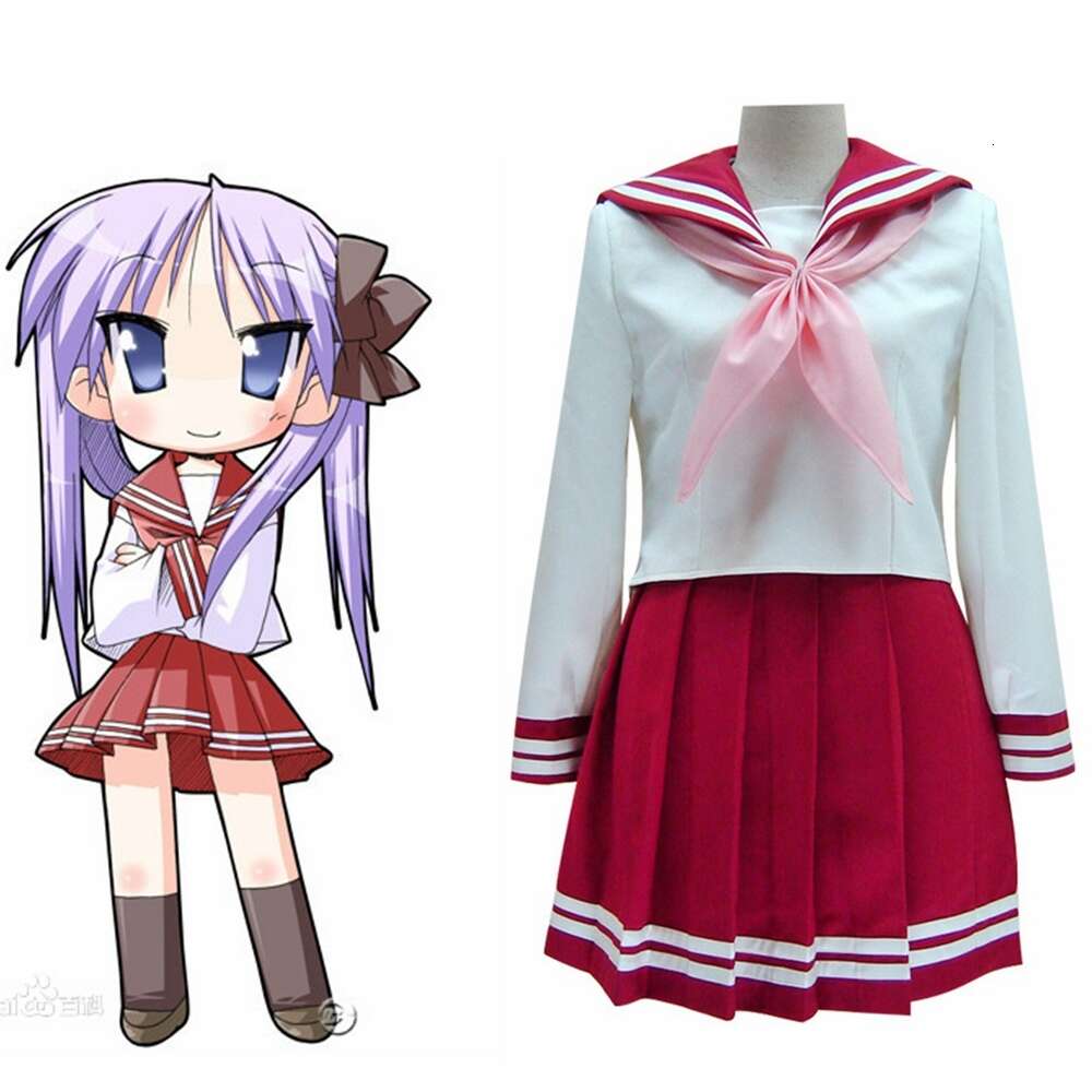 Cosplay Anime Lucky Star Izumi Konata Hiiragi Kagami Cosplay Costumescosplay