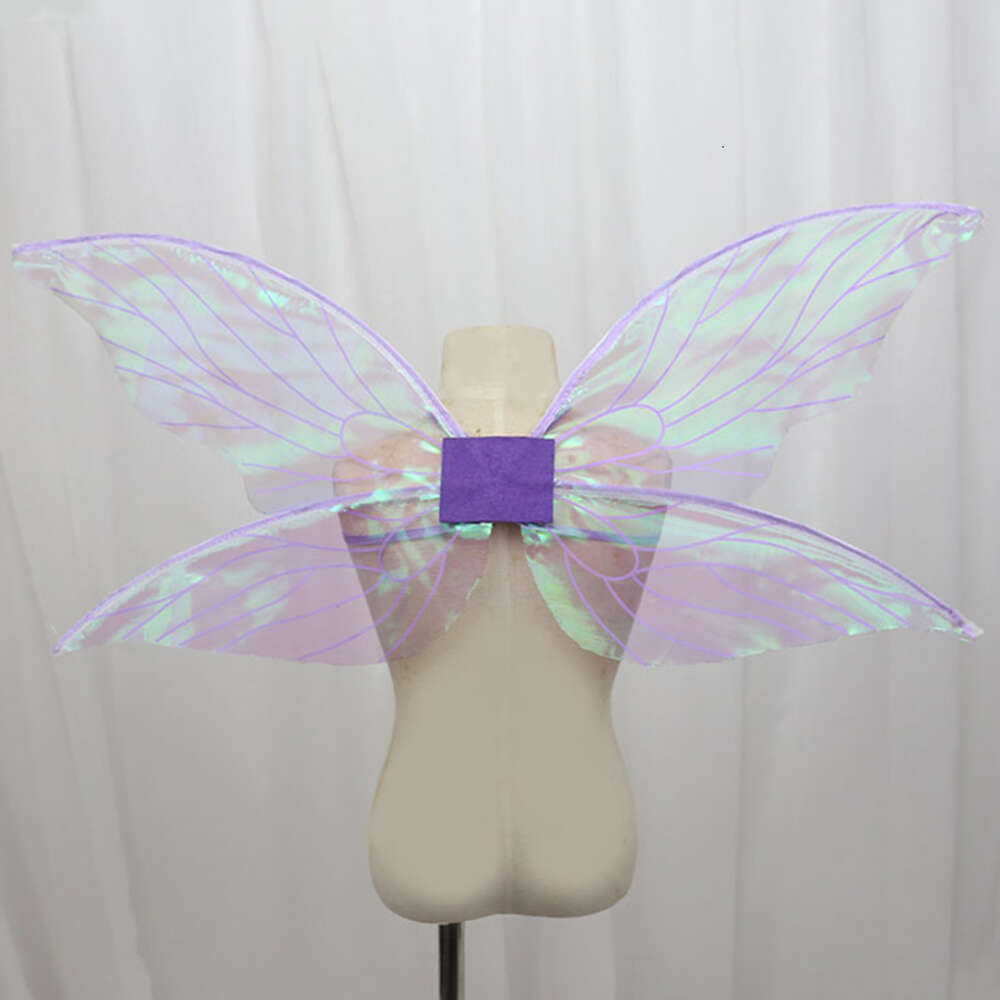 Cosplay Fairy Wings Butterfly Elf Princess Girls Angel Cicada Halloween Birthday Party Dance Stage Performance Cosplay Propscosplay