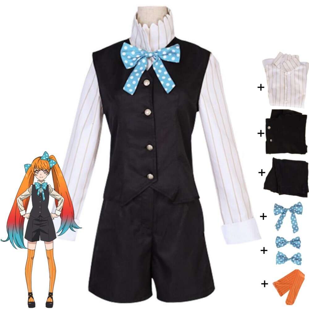 Cosplay Anime Takt Op Destiny Giant Titan Cosplay Costume Shirt Vest Shorts Söt loli Uniform Hallowen Carnival Party Rollspeldräkt