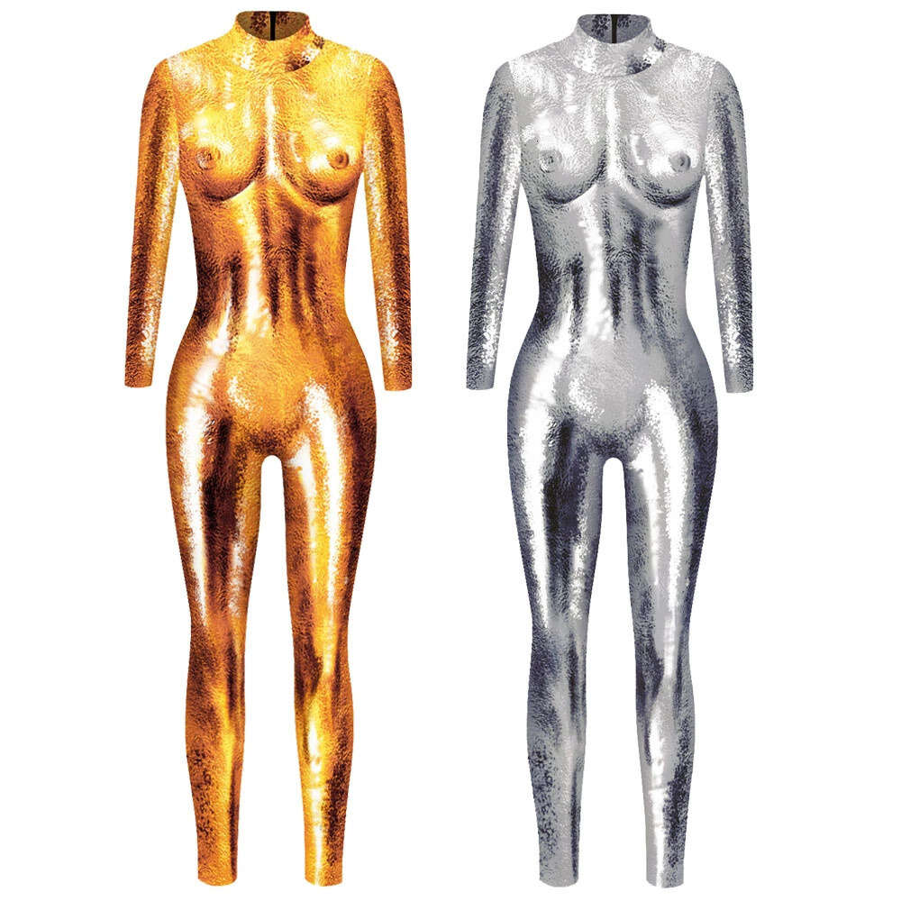 Body Skin Pattern 3D Printed Costume Sexy Jumpsuit Bodysuit Adult Carnival Party Clothing S-XL Monos MujerAnime Costumes